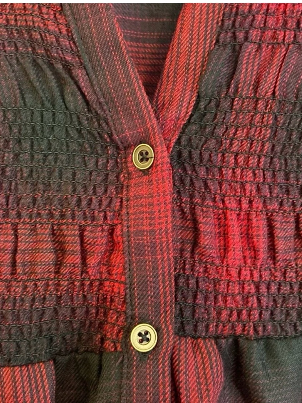 NWOT Knox Rose Buffalo Plaid Dress Size XL - Picture 2 of 4